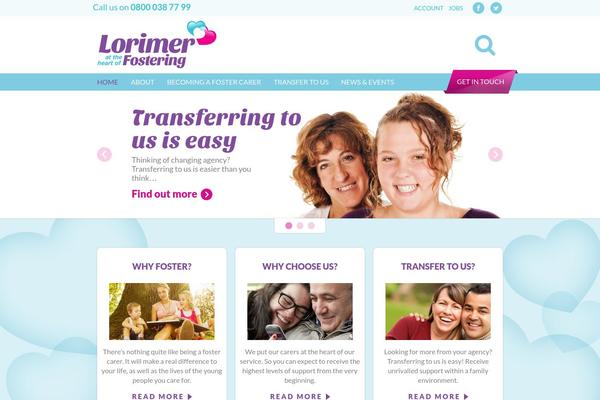 lorimerfosterservices.com site used Lorimerfostering