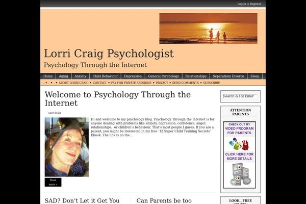 Twenty Twelve theme site design template sample