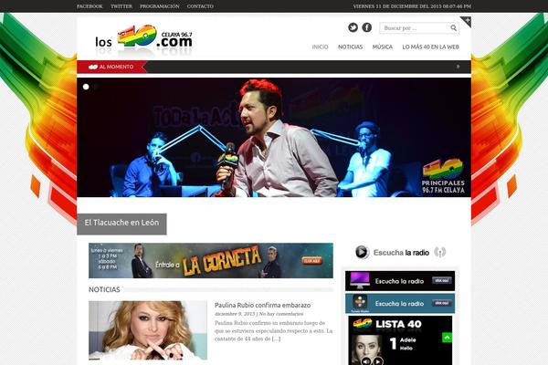 los40celaya.com site used Leon40