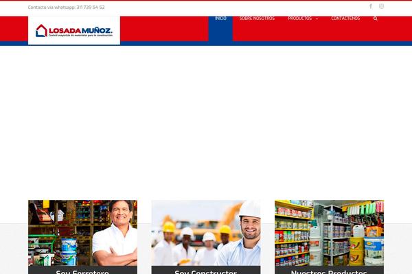 Avada theme site design template sample