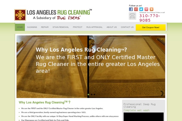 losangelesrugcleaning.com site used Rugcleaning