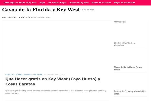 Hueman theme site design template sample