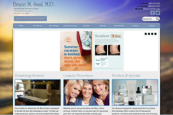losgatosdermatology.com site used Saaldermatology