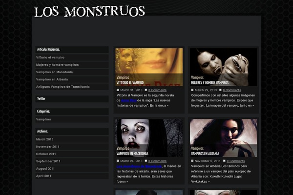 losmonstruos.com site used Magnifica