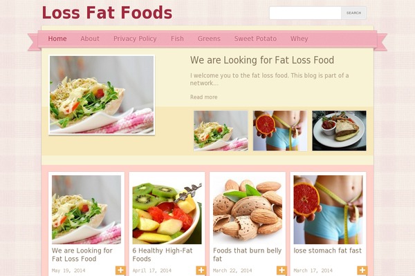 lossfatfoods.com site used Canyon