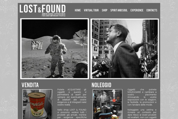 lostandfoundexperience.com site used Lostandfound