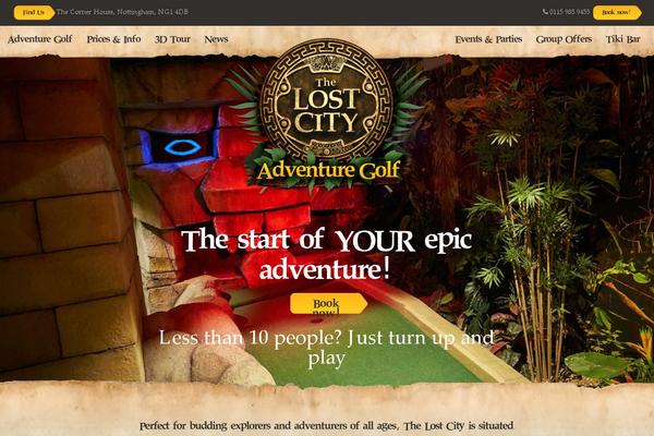 lostcityadventuregolf.com site used Lost-city