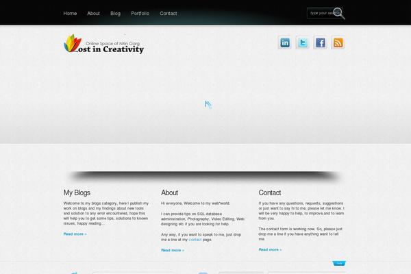 lostincreativity.com site used Boldy