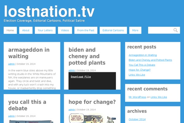 lostnation.tv site used fad