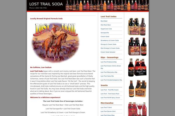 losttrailsoda.com site used Ansiy