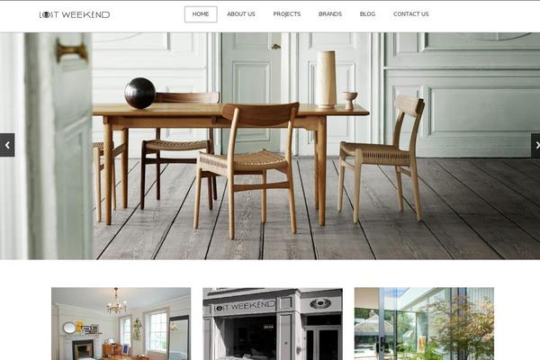 lostweekend.ie site used Lostweekendtheme
