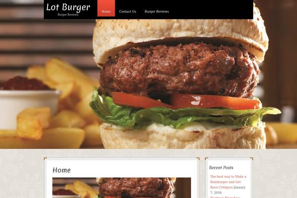 Gdrestaurant theme site design template sample