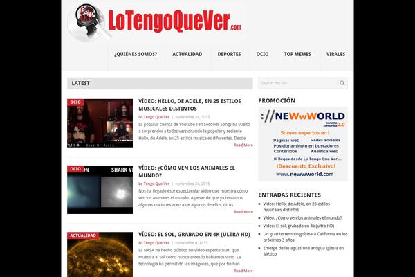 lotengoquever.com site used Blogbaster