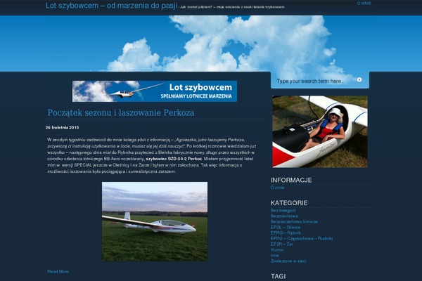 lotszybowcem24.pl site used Blue-skies
