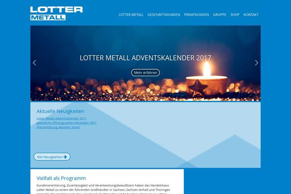 lottermetall.de site used Lotter_theme