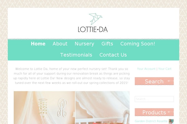 lottiedababy.com site used Pictalo-framework