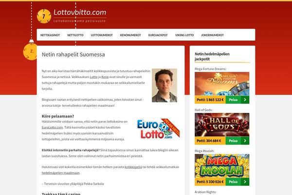 lottovoitto.com site used Nettikasinot