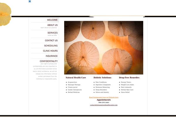 Lotus theme site design template sample