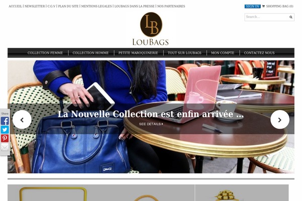 loubags.com site used Opulence