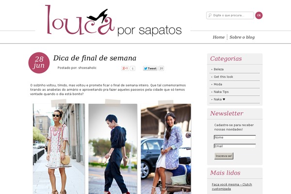 loucasporsapatos.com.br site used Shoesaholic