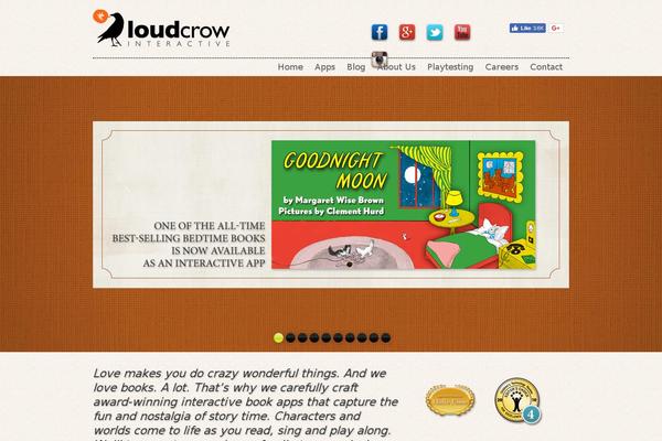 loudcrow.com site used Thematicnew
