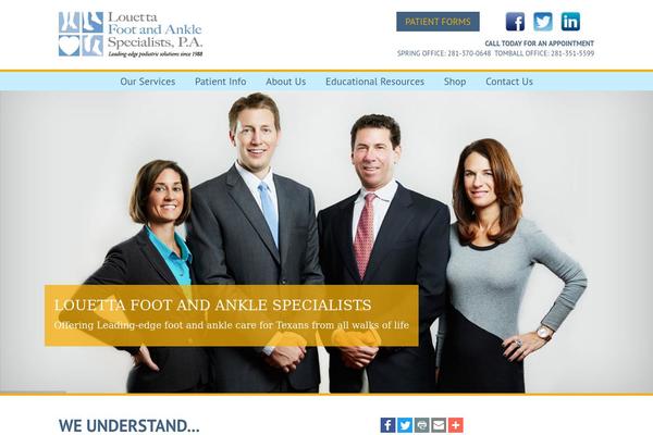 louettafootandankle.com site used Lfa