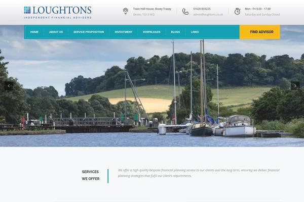 loughtons.co.uk site used Loughtons