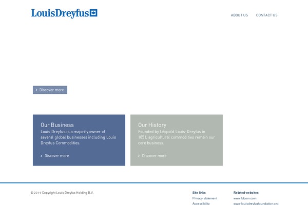 louisdreyfus.com site used Louisdreyfus