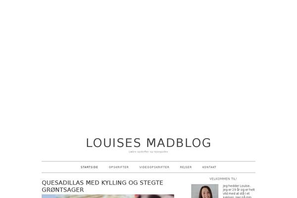 louisesmadblog.dk site used Genesis