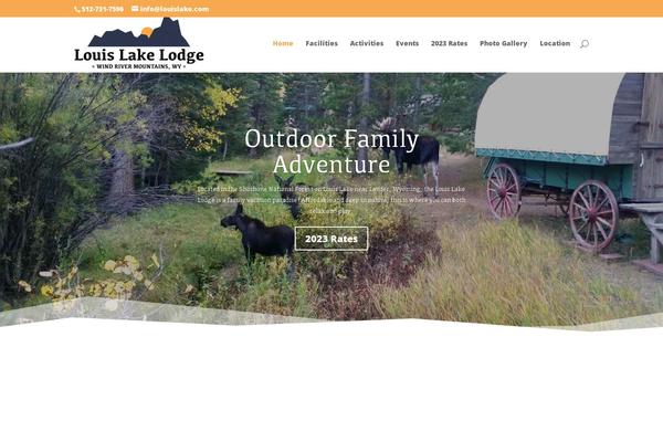 Divi theme site design template sample