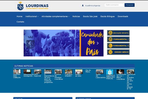lourdinas.com.br site used Lourdinas