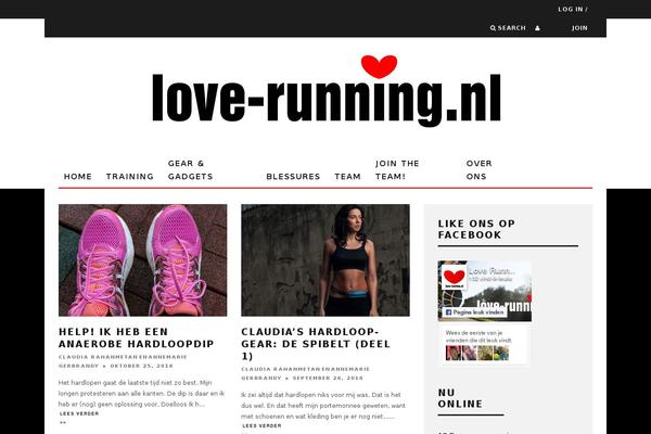 love-running.nl site used 15Zine