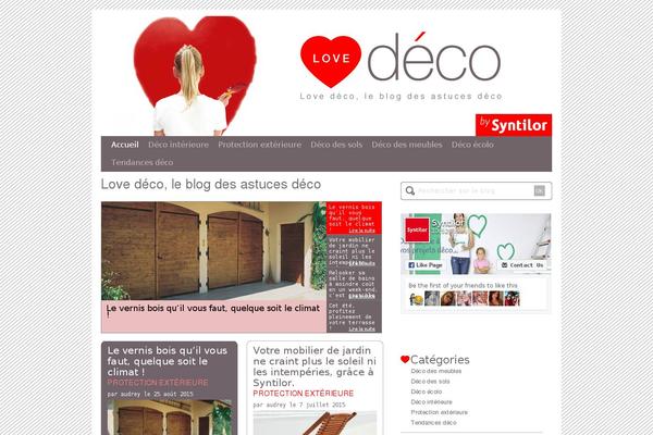 lovedeco-blog.fr site used Syntilor