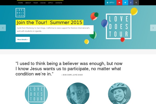 lovedoestour.org site used Missionwp11