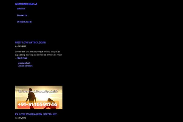GeneratePress theme site design template sample