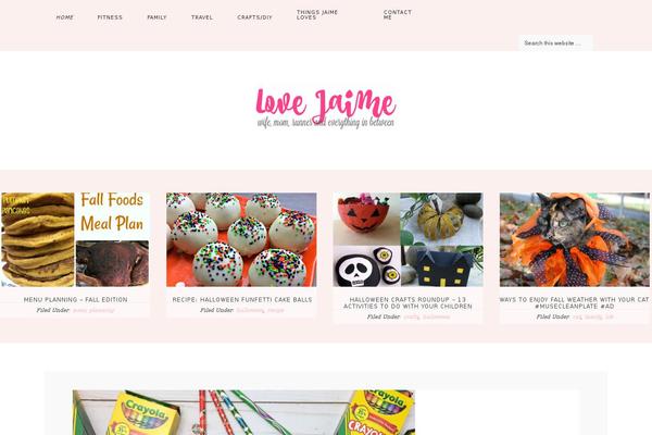 lovejaime.com site used Vivienne-theme.3.0.1