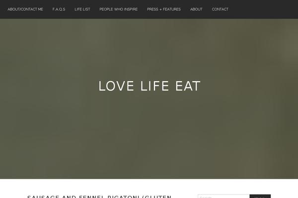 lovelifeeat.com site used Namex