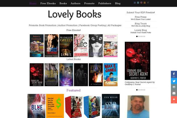 lovelybookpromotions.com site used Triton Lite
