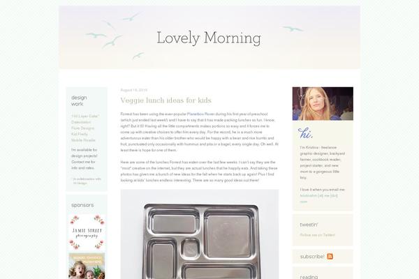lovelymorning.com site used Alm