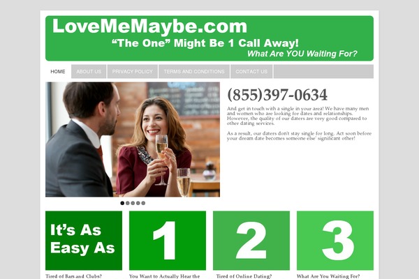 lovememaybe.com site used Headway
