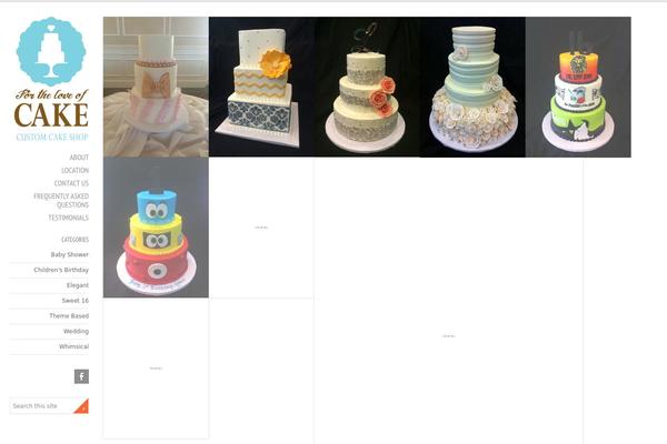 loveofcakejax.com site used Twin