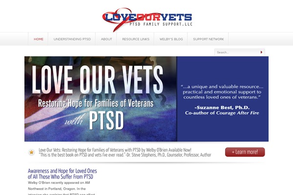 loveourvets.org site used Cleanwide