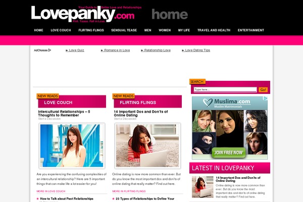 lovepanky.com site used Lovepanky