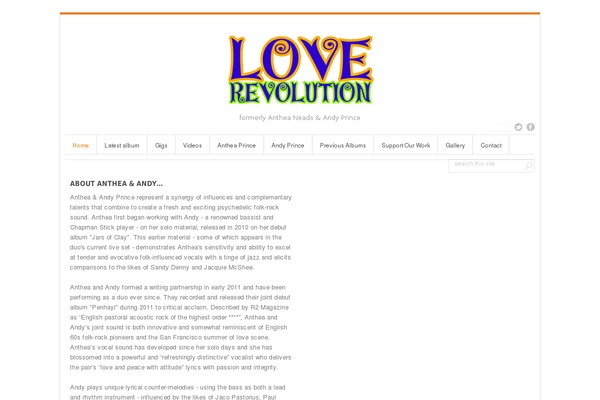 loverevolutionmusic.com site used Maxi