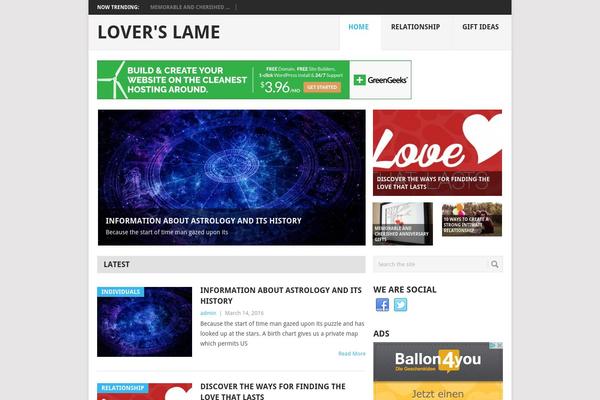 Point theme site design template sample