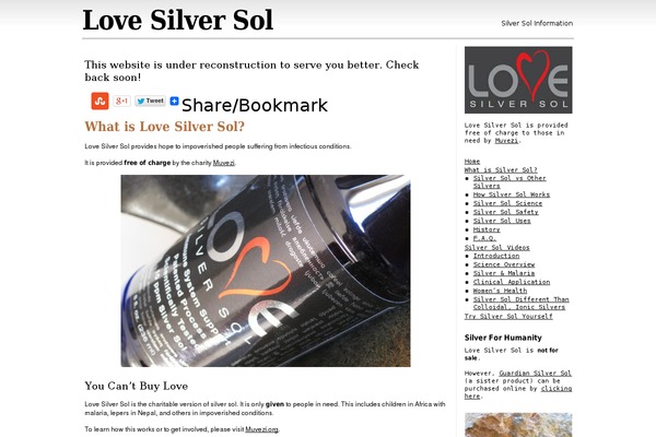 lovesilversol.org site used Simplish.2.1.7