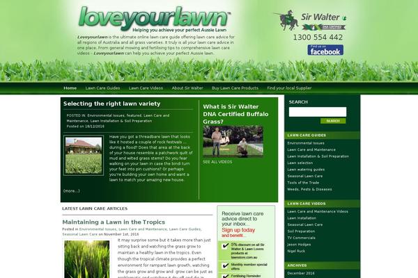 loveyourlawn.com.au site used Loveyourlawn