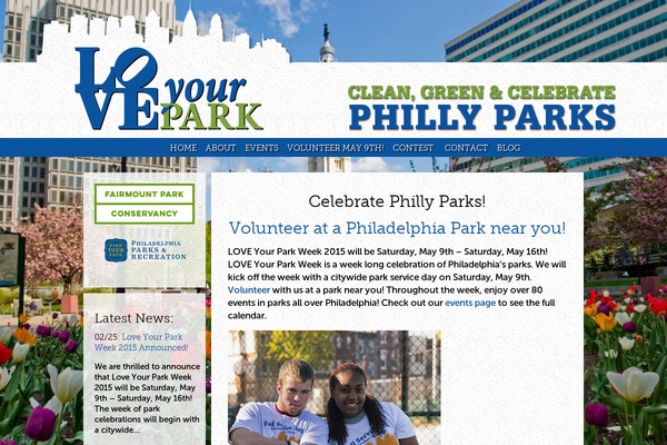 loveyourpark.org site used Lyp2012