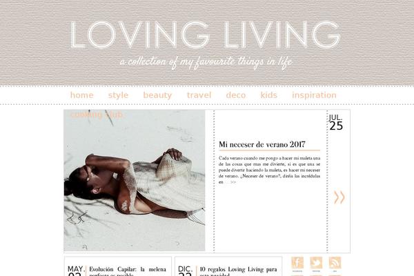 lovingliving.es site used Lovingliving