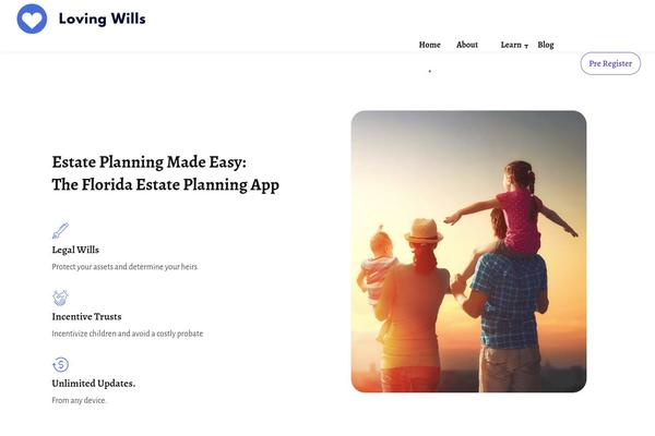 lovingwills.com site used Softlab